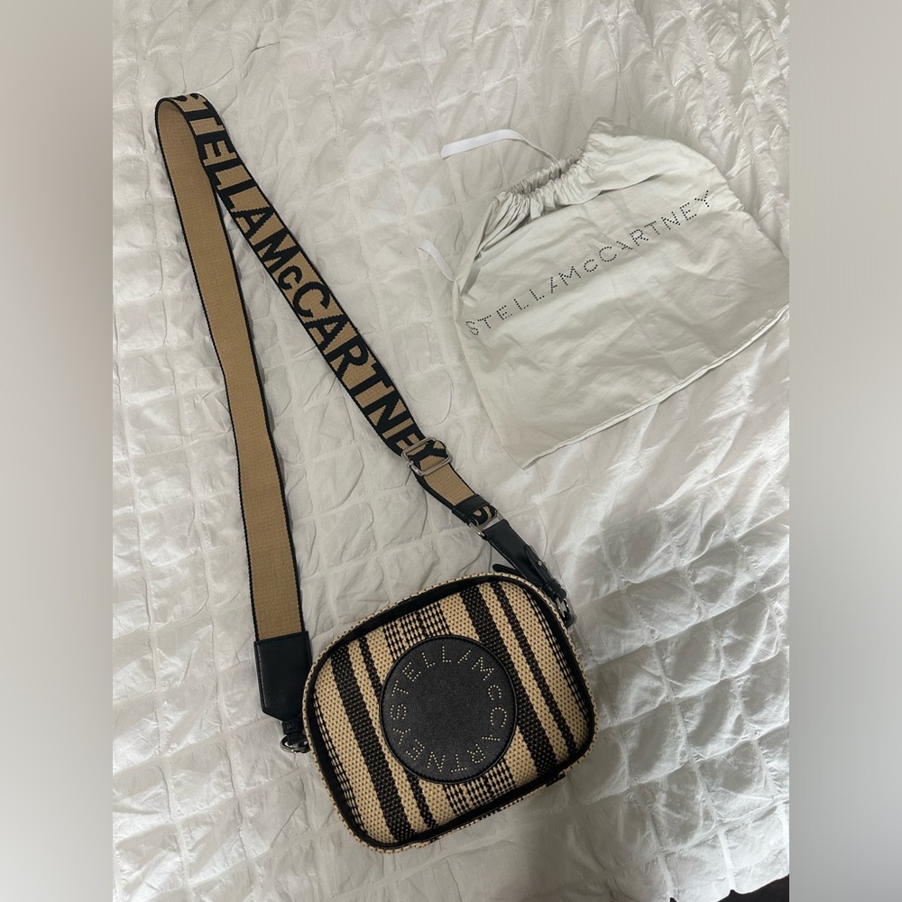 Stella Mccartney Woven Camera Bag